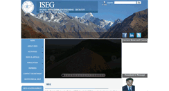 Desktop Screenshot of isegindia.org